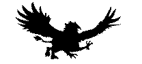 A gryphon silhouette